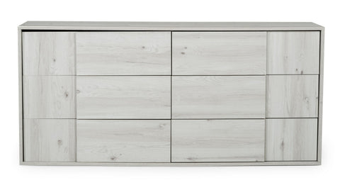 Nova Domus Asus Italian Modern White Washed Oak Dresser Model VGACASUS-DRS-ASH
