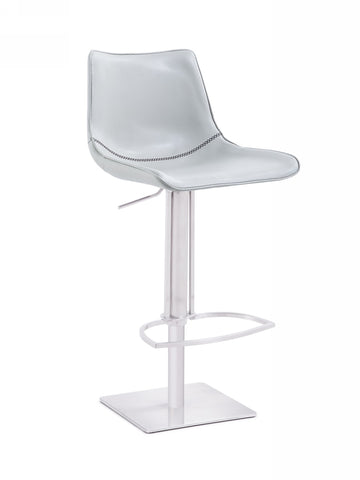 Modrest Manning Modern White Bar Stool  Model VGHR5362GB