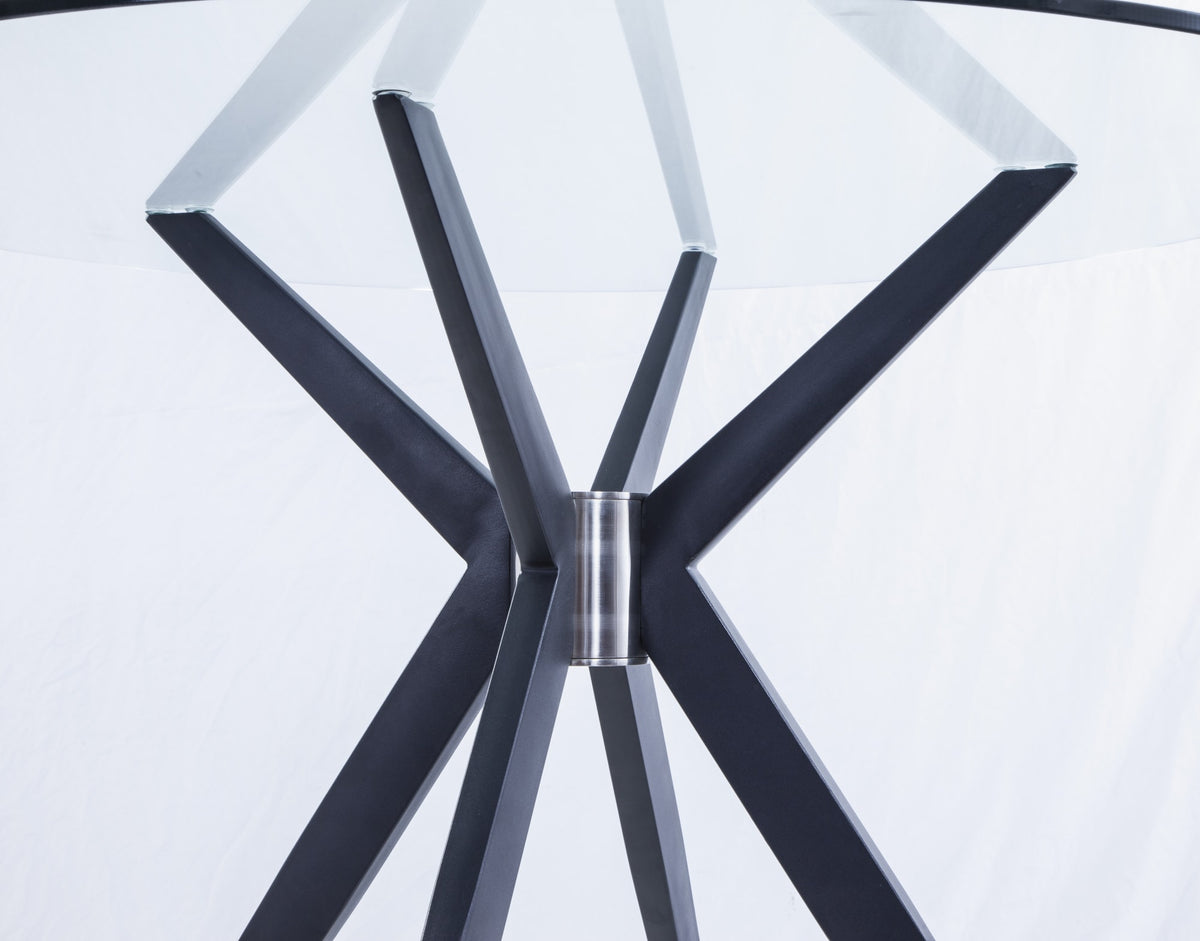 Modrest Dallas Modern Black Dining Table  Model VGHR7038-BLK