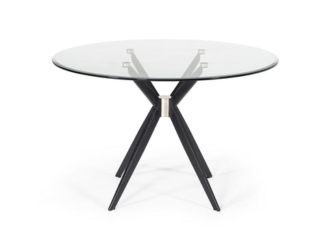 Modrest Dallas Modern Black Dining Table  Model VGHR7038-BLK