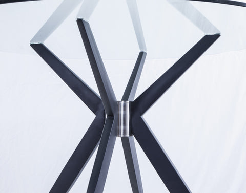 Modrest Dallas Modern Black Dining Table  Model VGHR7038-BLK