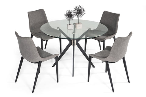 Modrest Dallas Modern Black Dining Table  Model VGHR7038-BLK