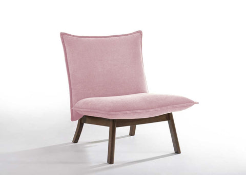 Modrest Gardner Modern Pink Accent Chair Model VGMA-MI-734-1