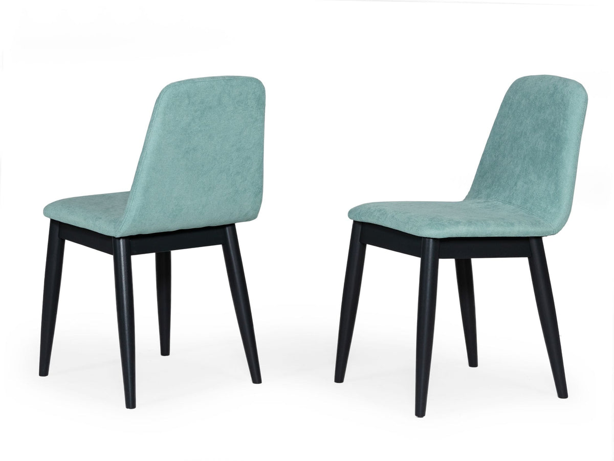 Modrest Lomeli Modern Blue Dining Chair (Set of 2) By VIG Furniture