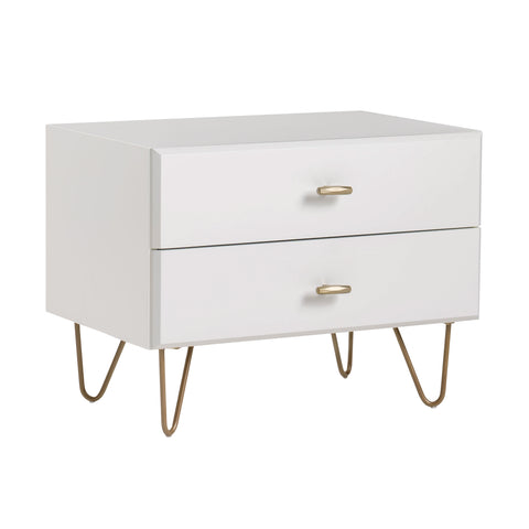 Modrest Bryan Modern White Nightstand By VIG Furniture