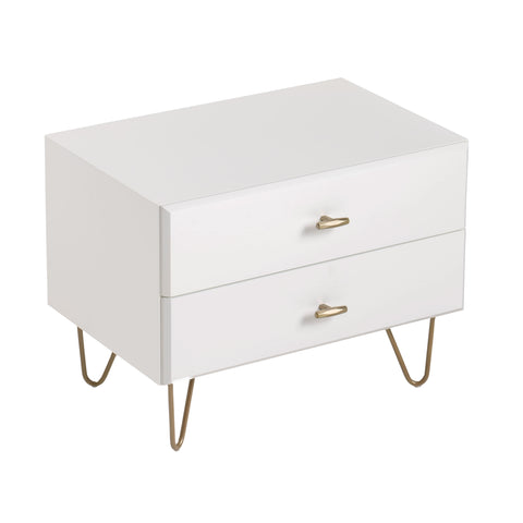 Modrest Bryan Modern White Nightstand By VIG Furniture