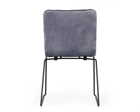 Modrest Yannis Modern Grey Fabric Dining Chair (Set of 2) By VIG Furniture