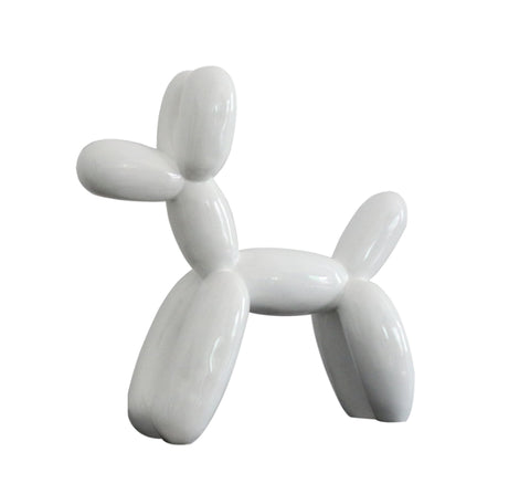 Modrest Modern White Large Balloon Dog Sculpture Model VGTHSZ-0753-WHT
