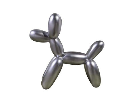 Modrest Modern Silver Large Balloon Dog Sculpture Model VGTHSZ-0753-SLVR