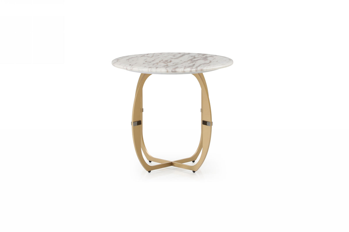 Modrest Echo Modern Marble End Table Model VGVCET1916