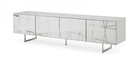 Modrest Kilson Modern White Tv Stand Model VGVCTV1819