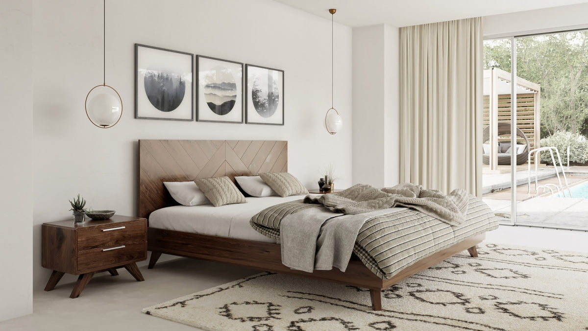 Nova Domus Soren Modern Walnut Bed Model VGMABR-89