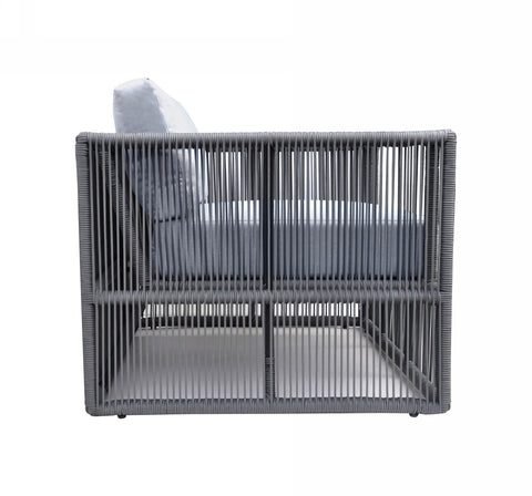 Divani Casa Whimsy Modern Outdoor Light Grey & Dark Grey Sofa Set By VIG Furniture