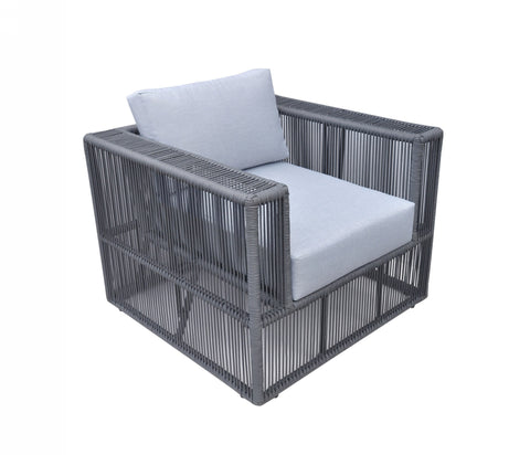 Divani Casa Whimsy Modern Outdoor Light Grey & Dark Grey Sofa Set By VIG Furniture