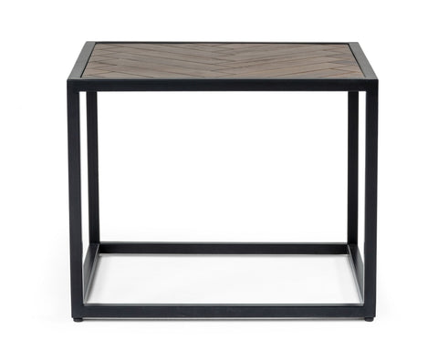 Modrest Pasada Industrial Brown Acacia End Table  Model VGWH183720101