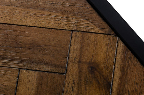 Modrest Pasada Industrial Brown Acacia End Table  Model VGWH183720101