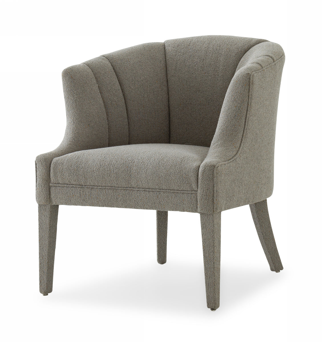 Modrest Ladera Glam Grey Fabric Accent Chair Model VGODZW-857