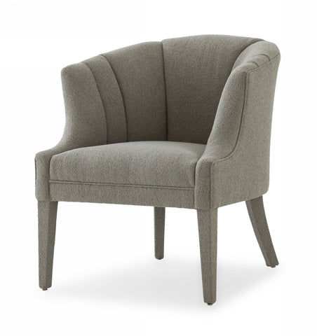 Modrest Ladera Glam Grey Fabric Accent Chair Model VGODZW-857