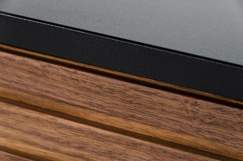 Modrest Maggie Modern Walnut And Grey Tv Stand Model VGDWJ9715