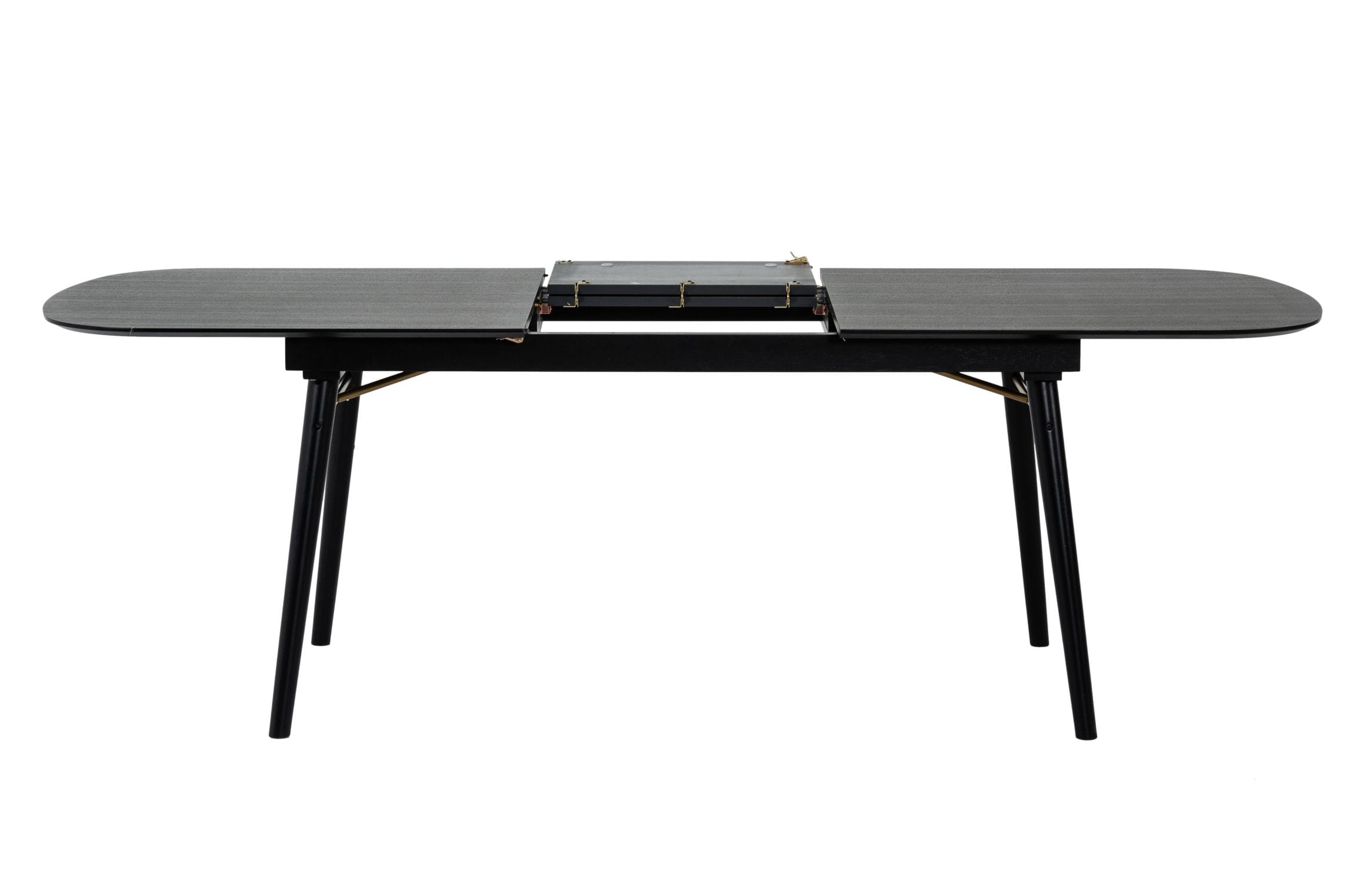 Modrest Addax - Modern Black Extendable Dining Table