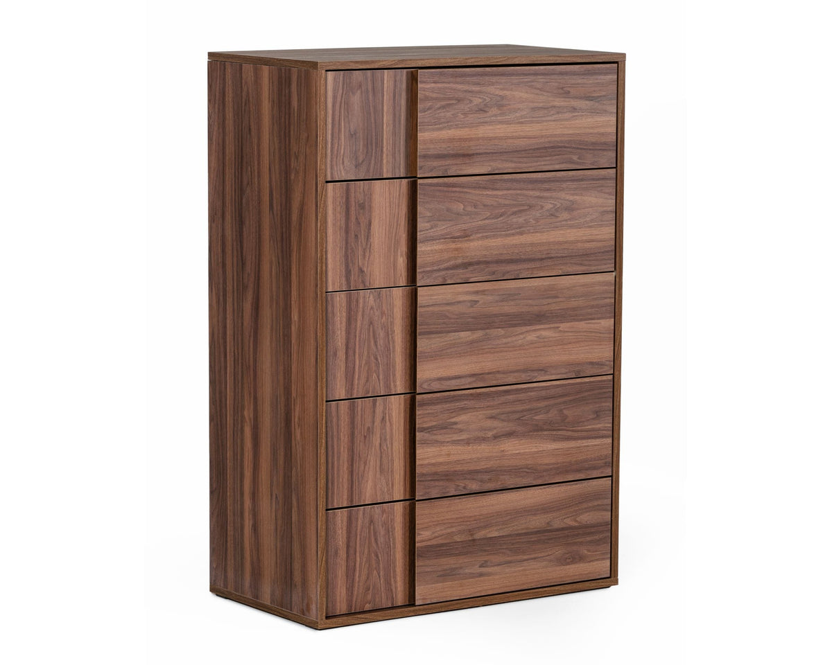 Nova Domus Asus Italian Modern Walnut Chest Model VGACASUS-CHEST-WAL