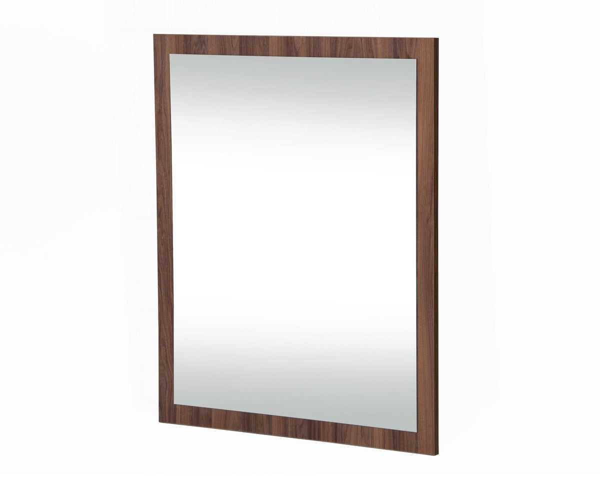 Nova Domus Asus Italian Modern Walnut Mirror Model VGACASUS-MIR-WAL