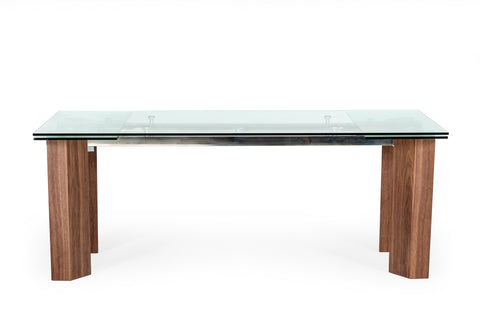 Modrest Helena Modern Extendable Glass Dining Table Large  Model VGEWD2048MA