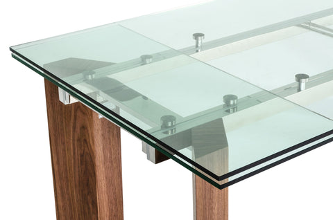 Modrest Helena Modern Extendable Glass Dining Table Large  Model VGEWD2048MA