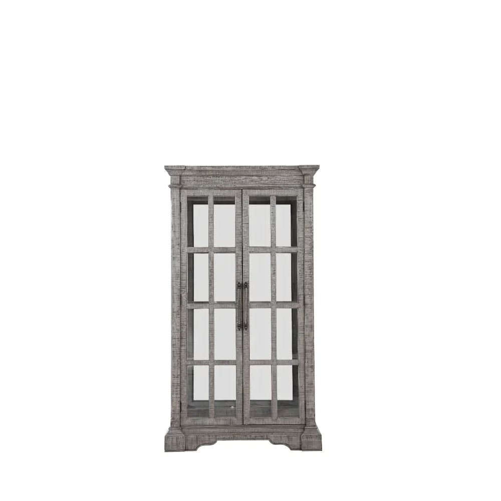 Artesia Salvaged Natural Curio Model 77095 By ACME Furniture