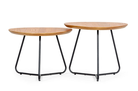 Modrest Eudora Industrial Oak Tall End Table Model VGEDTR254402