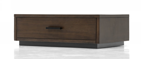 Nova Domus Fantasia Contemporary Dark Walnut Nightstand Model VGWDHL-W02