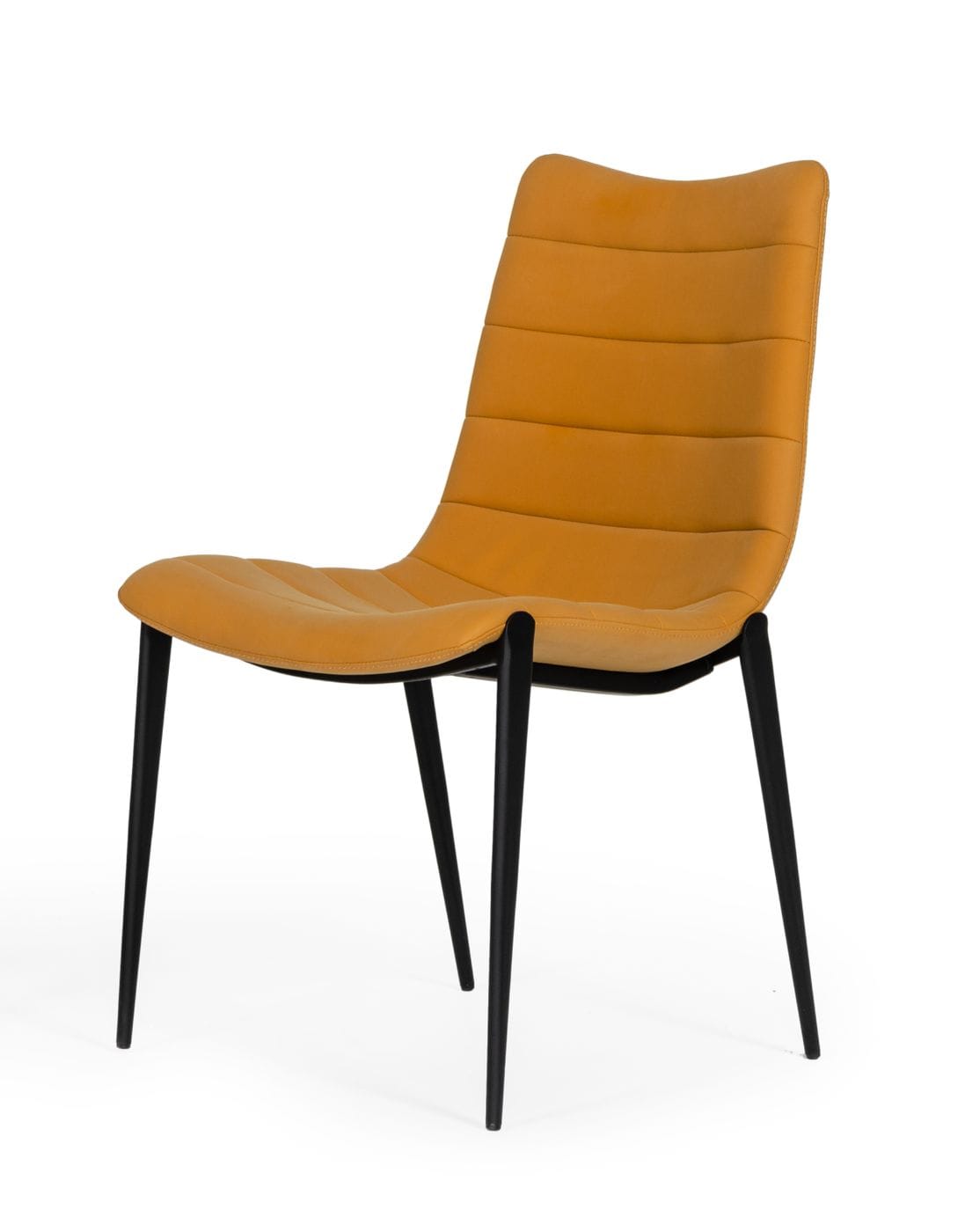 Modrest Hubbell Industrial Tan Eco Leather Dining Chair (Set Of 2) Model VGHR3520