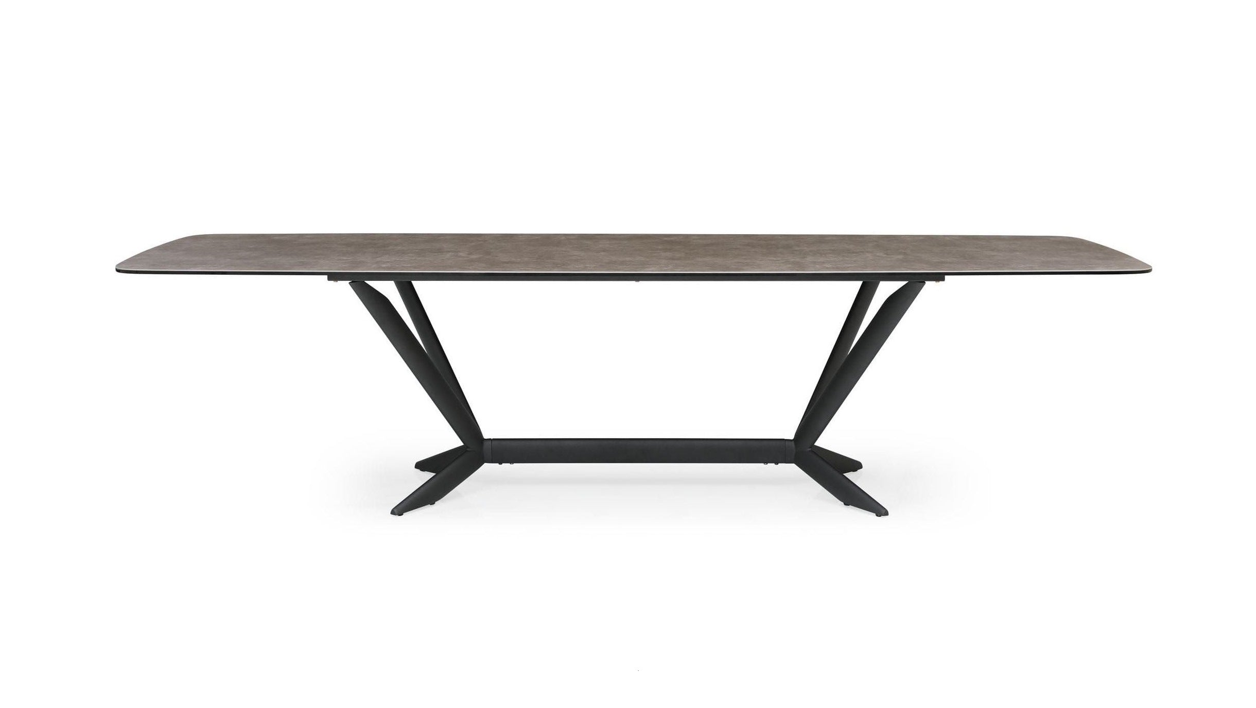 Modrest Herzog Modern Grey Ceramic Dining Table Model VGVCT1860-DT