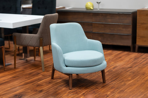 Modrest Metzler Modern Mint Green Fabric Accent Chair  Model VGUIMY465-GRN