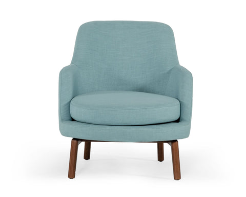 Modrest Metzler Modern Mint Green Fabric Accent Chair  Model VGUIMY465-GRN