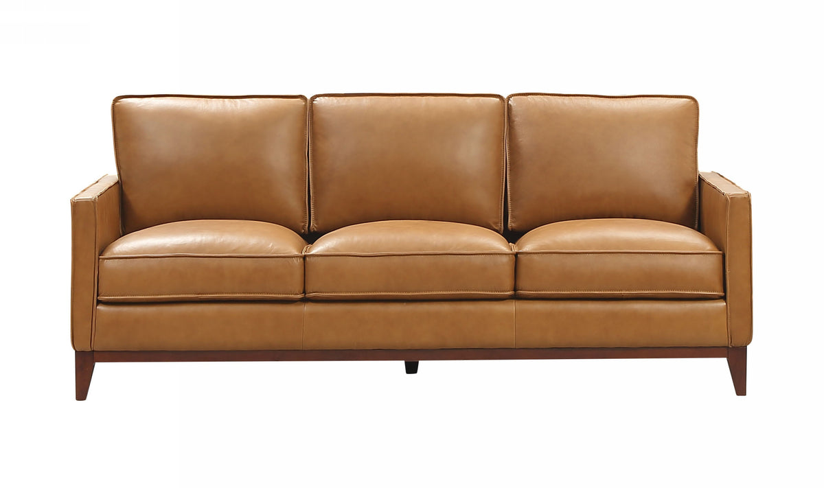 Divani Casa Naylor Modern Brown Italian Leather Split Sofa Model VGCA6394-BRN-S