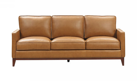 Divani Casa Naylor Modern Brown Italian Leather Split Sofa Model VGCA6394-BRN-S