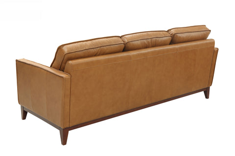 Divani Casa Naylor Modern Brown Italian Leather Split Sofa Model VGCA6394-BRN-S