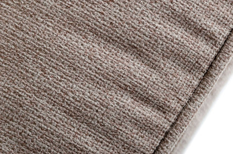 Divani Casa Lloyd Modern Light Brownfabric Sectional With Three Recliners Model VGKMKM.510H-SECT