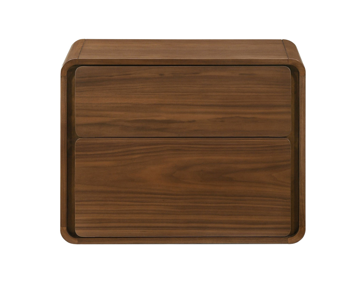 Modrest Dustin Modern Walnut Nightstand By VIG Furniture