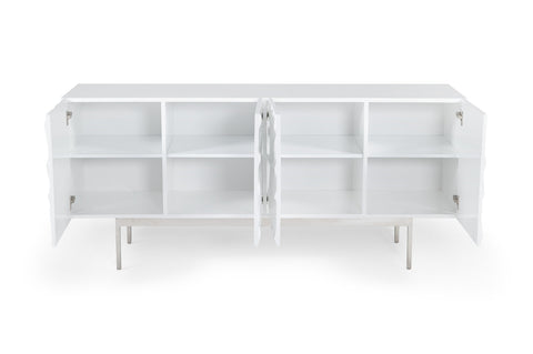 Modrest Gwen Modern White High Gloss Buffet By VIG Furniture