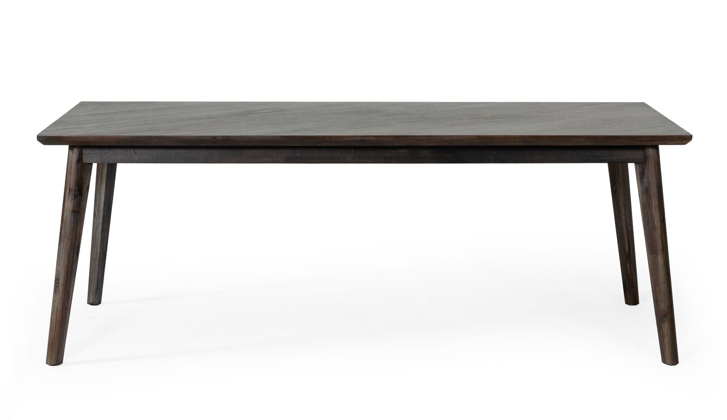 Modrest Roger Mid Century Acacia Dining Table Model VGWDSTHLDT210-BRN-DT