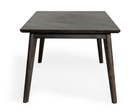 Modrest Roger Mid Century Acacia Dining Table Model VGWDSTHLDT210-BRN-DT