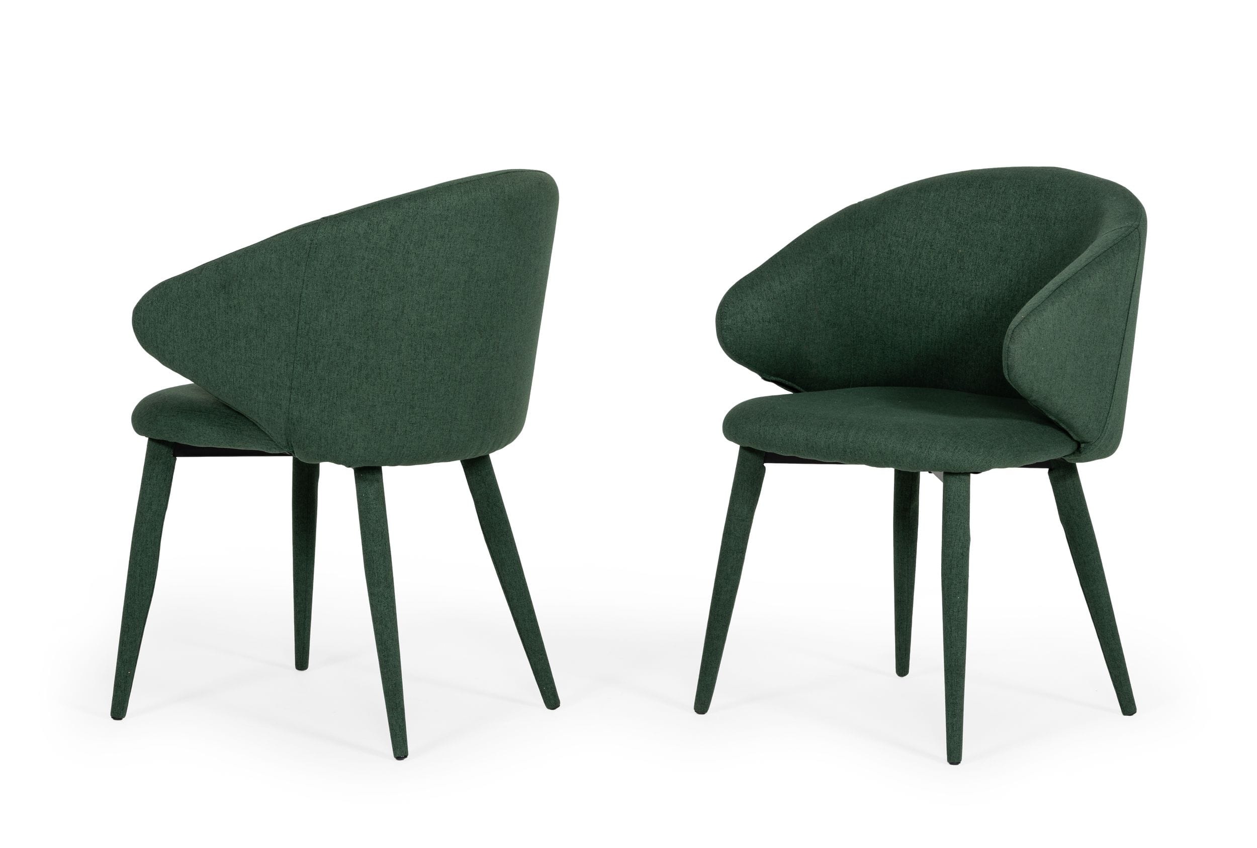Modrest Keller Modern Green Dining Chair (Set Of 2) Model VGSWSFC459-GRN-A-DC