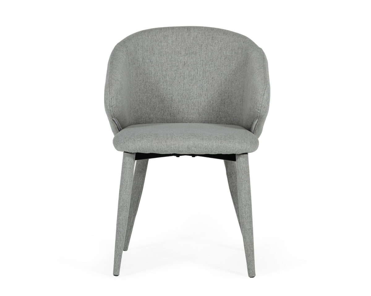 Modrest Keller Modern Grey Dining Chair (Set Of 2) Model VGSWSFC459-GRY-A-DC
