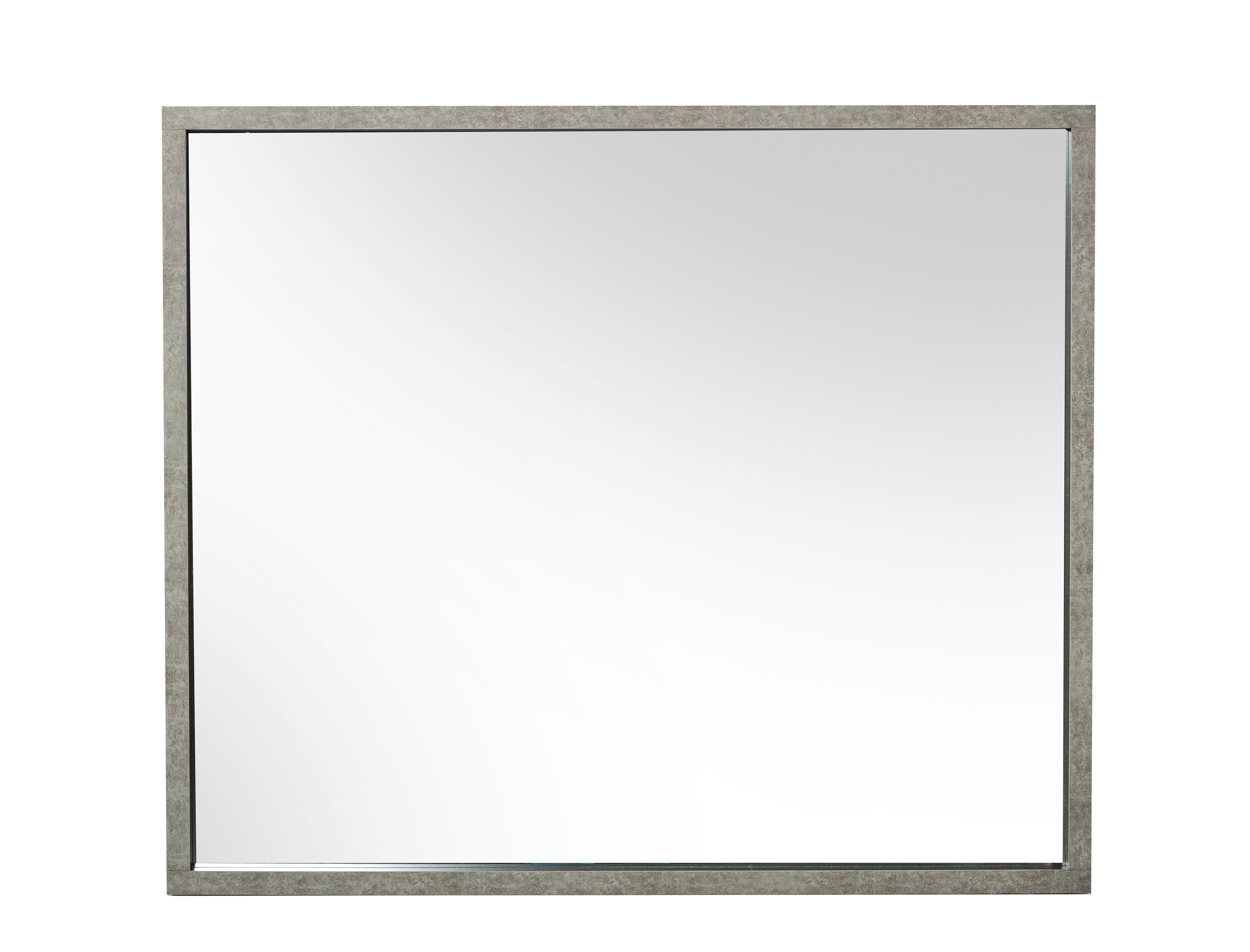Nova Domus Boston Modern Faux Concrete Mirror Model VGANBOSTON-MIR