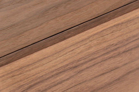 Modrest Gilroy Modern Walnut & Stainless Steel Buffet Model VGBBMA2002SB-BUFF