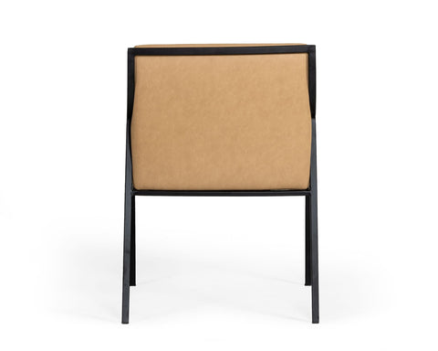 Modrest Raul Modern Suede Tan Dining Chair By VIG Furniture