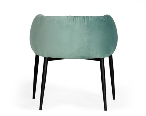 Modrest Belcaro Modern Light Green Fabric Dining Chair By VIG Furniture