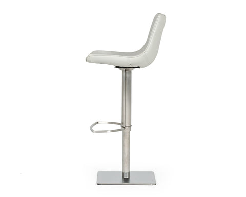 Modrest Manning Modern Light Grey Bar Stool Model VGHR5362/GB-LTGRY-BS